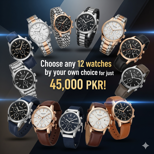 Choose any 12 watches by your own choice