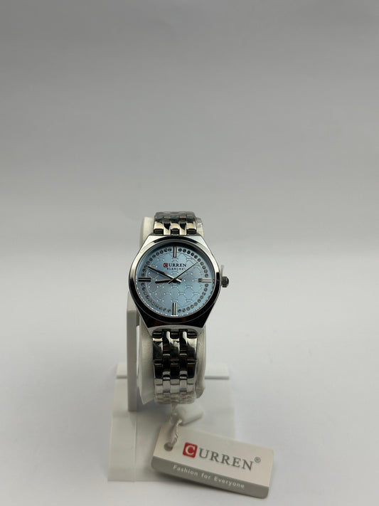 Ladies’ Curren Sparkle Diamond-Bezel Watch | Tick Empire