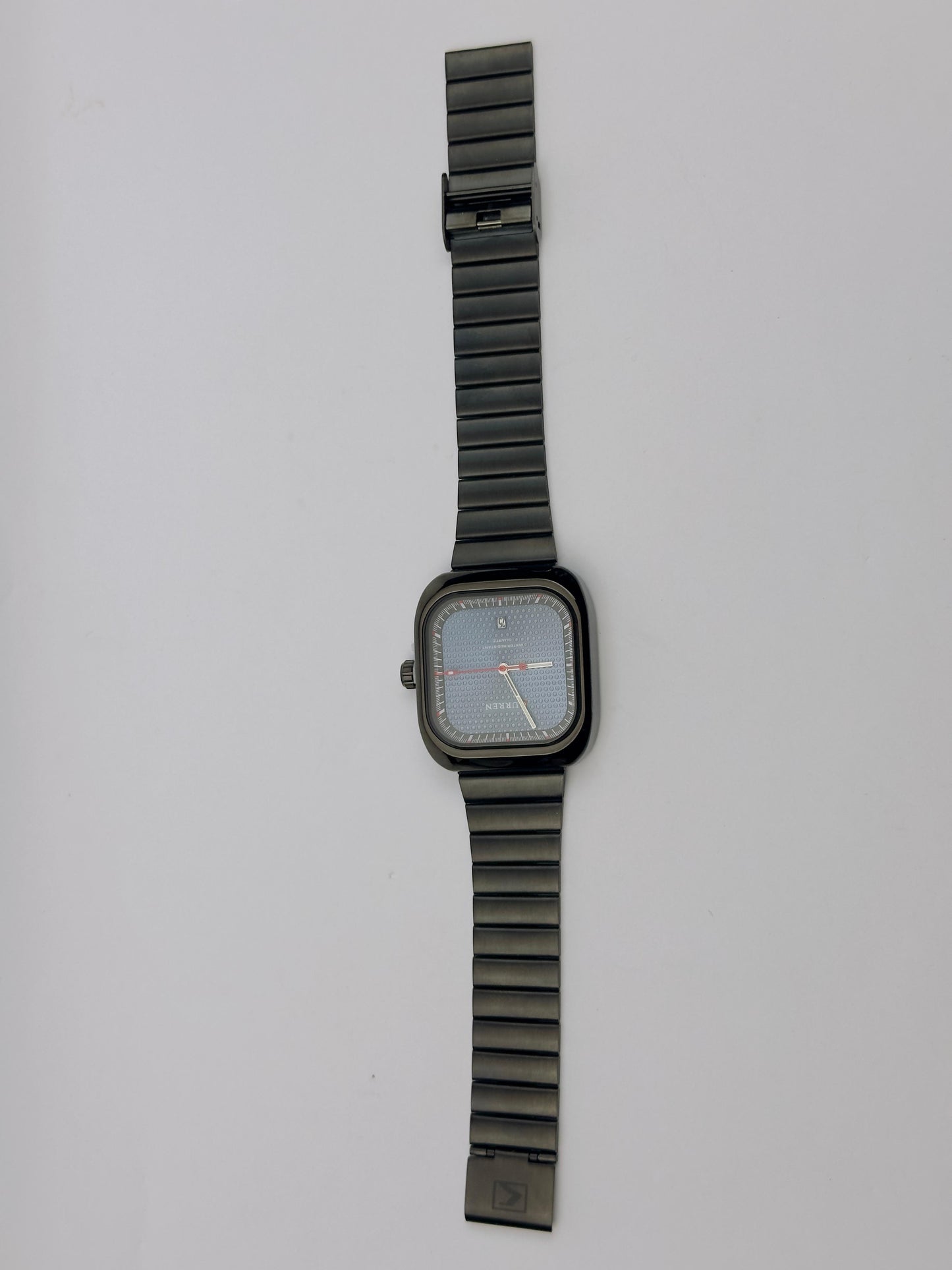 CURREN Men's Square Case Watch – Blue Dial with Date | Tick Empire