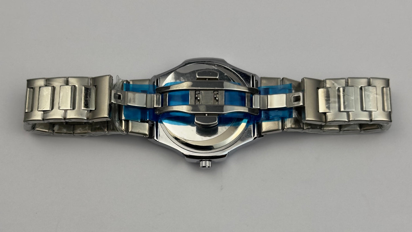 Men’s Patek Philippe Stainless Steel Watch – Silver Dial Nautilus Style | Tick Empire